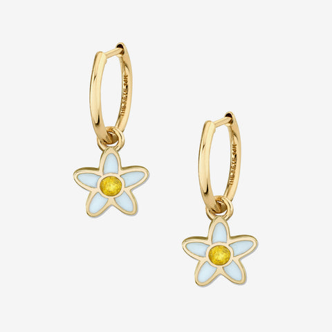 DAISY EARRINGS / YELLOW SAPPHIRE