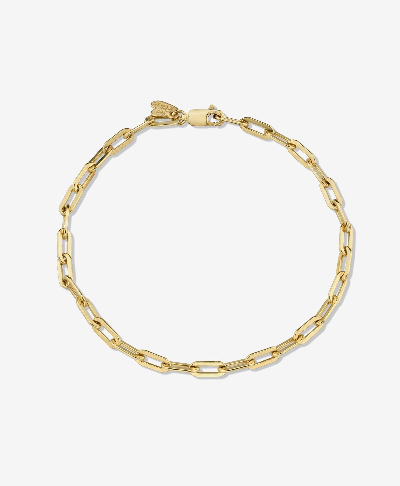 14K GOLD-FILLED CHARM BRACELET CHAIN