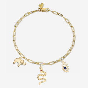 GOOD FORTUNE BRACELET / 14K GOLD