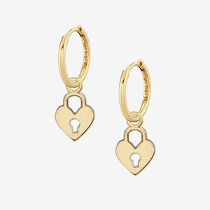 LOVE LOCK EARRINGS