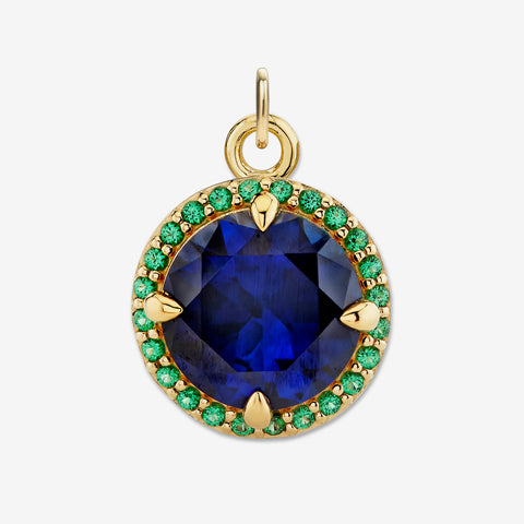 LUNAR CHARM / LAB SAPPHIRE