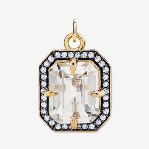 MOJAVE CHARM / LAB WHITE SAPPHIRE