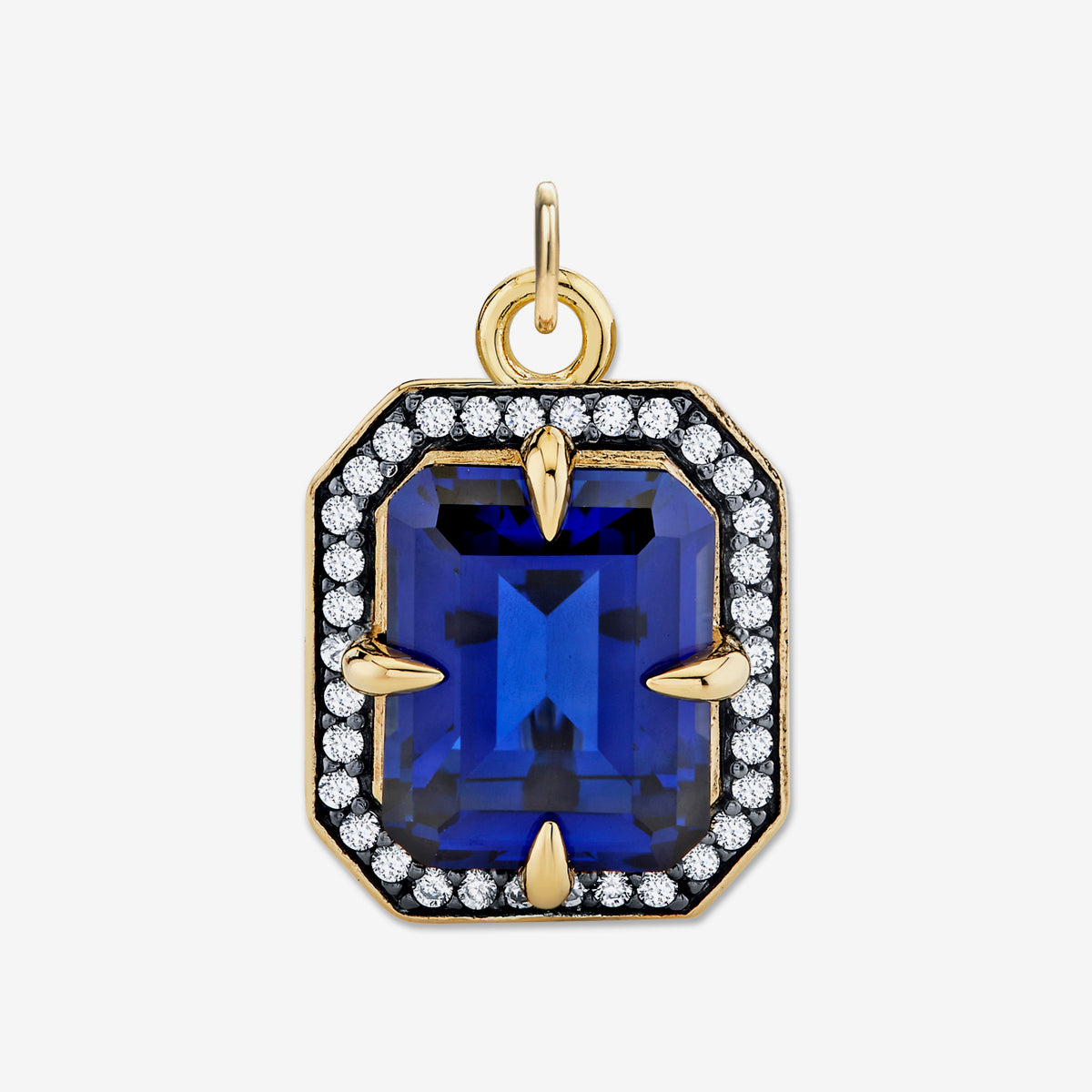 MOJAVE CHARM / LAB BLUE SAPPHIRE