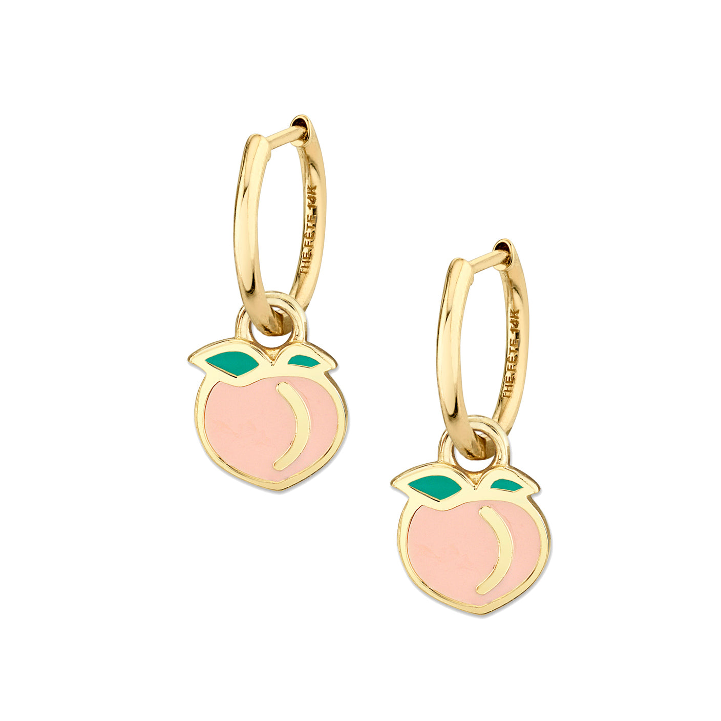 PEACH EARRING