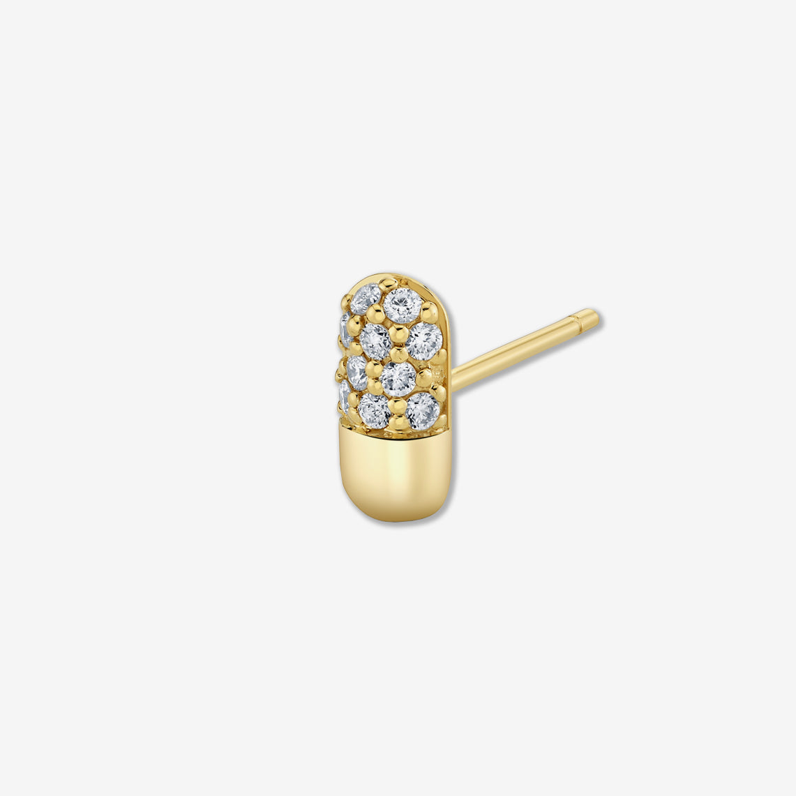 PILL STUD / DIAMONDS