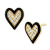 RADIANT HEART STUD / DIAMONDS