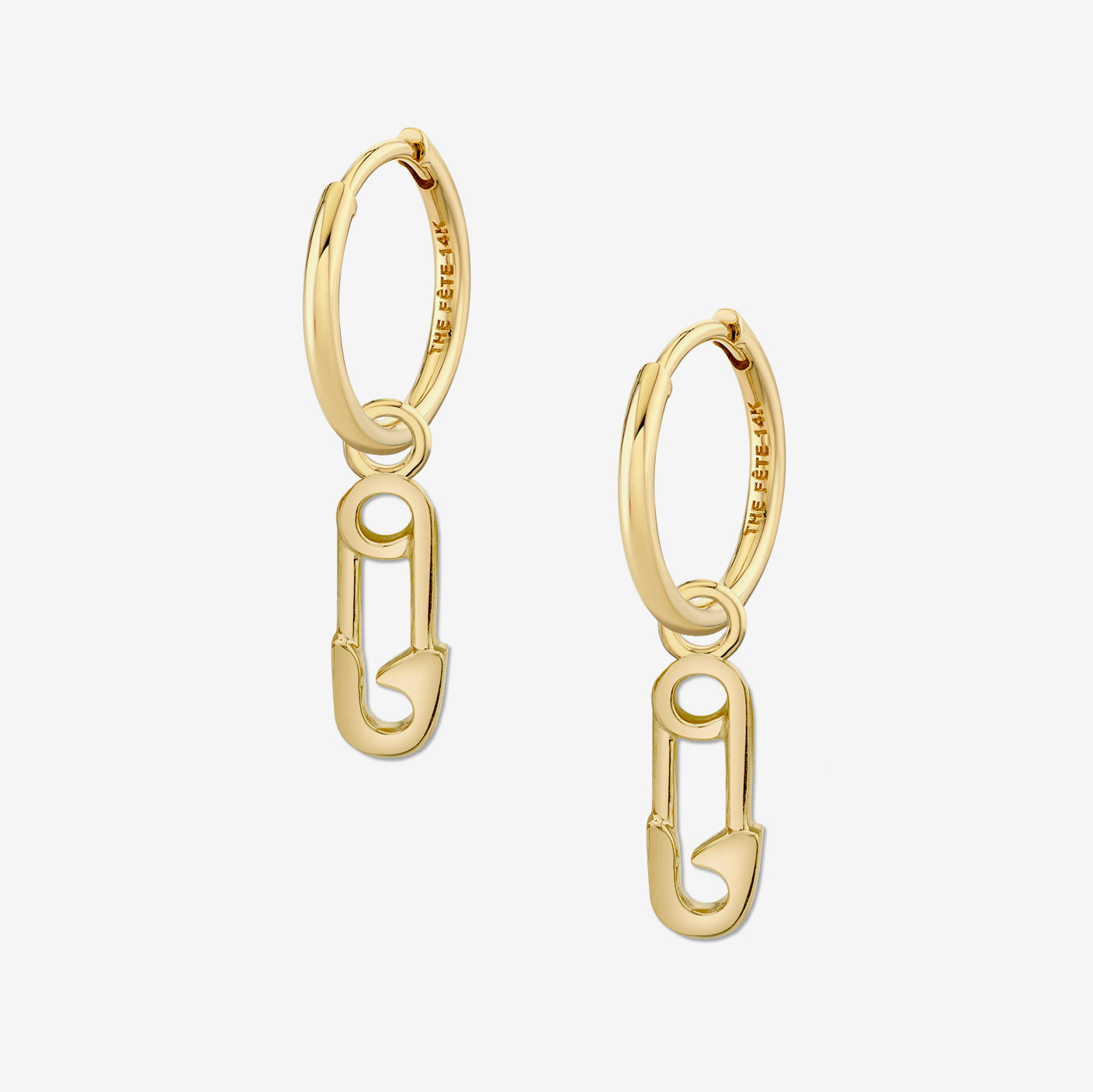 SAFETY PIN EARRINGS