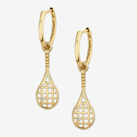 TENNIS RACQUET EARRINGS