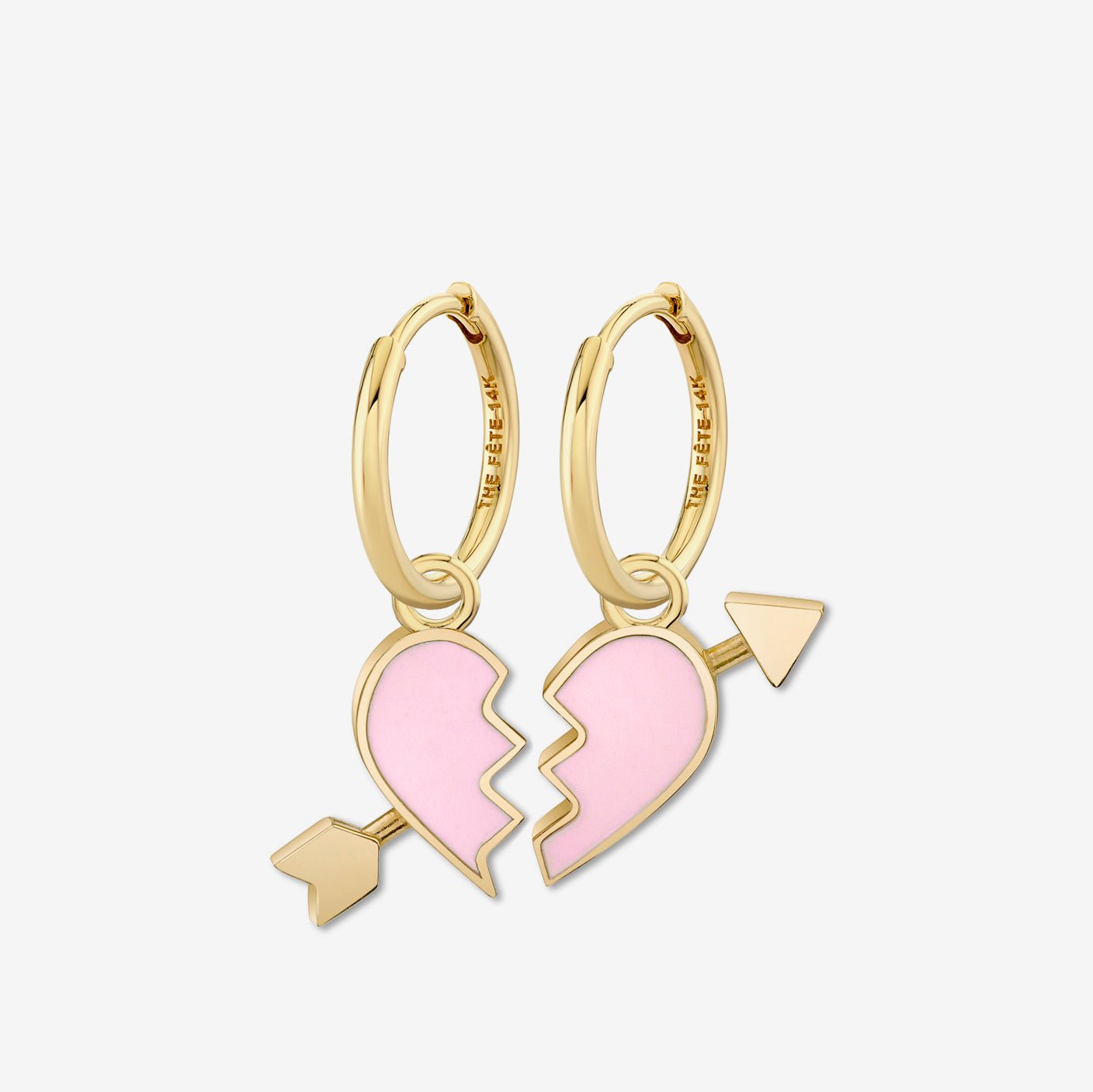 BFF EARRINGS / PINK - The Fête