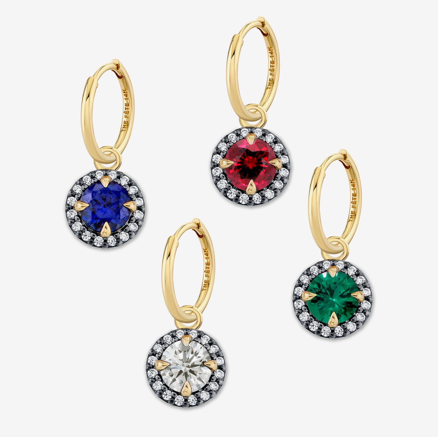 BIJOU MINI EARRINGS - The Fête