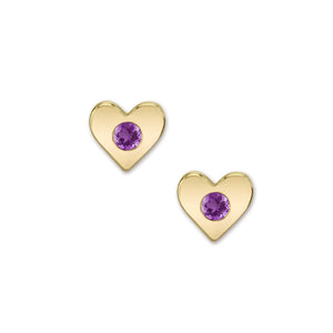 AMETHYST STUD (FEBRUARY)