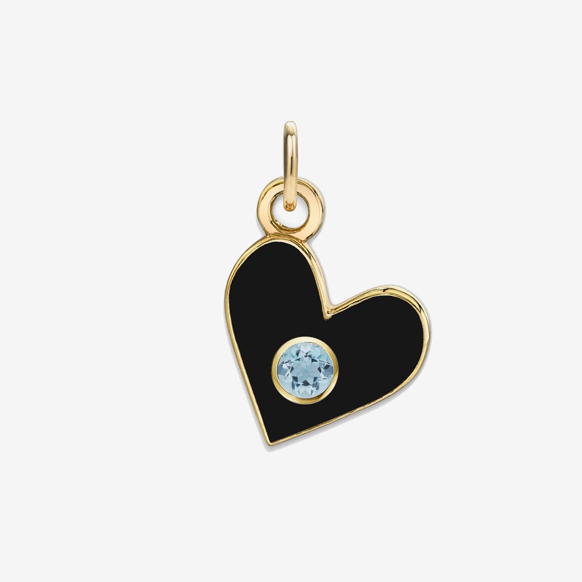 BIRTHSTONE HEART CHARMS - The Fête