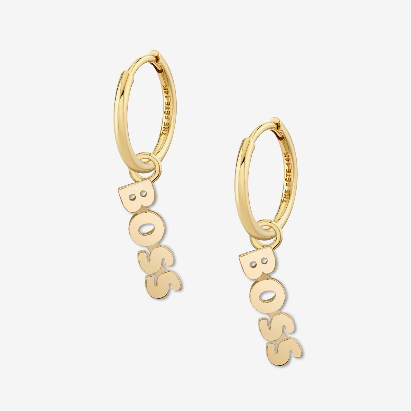 BOSS EARRINGS - The Fête