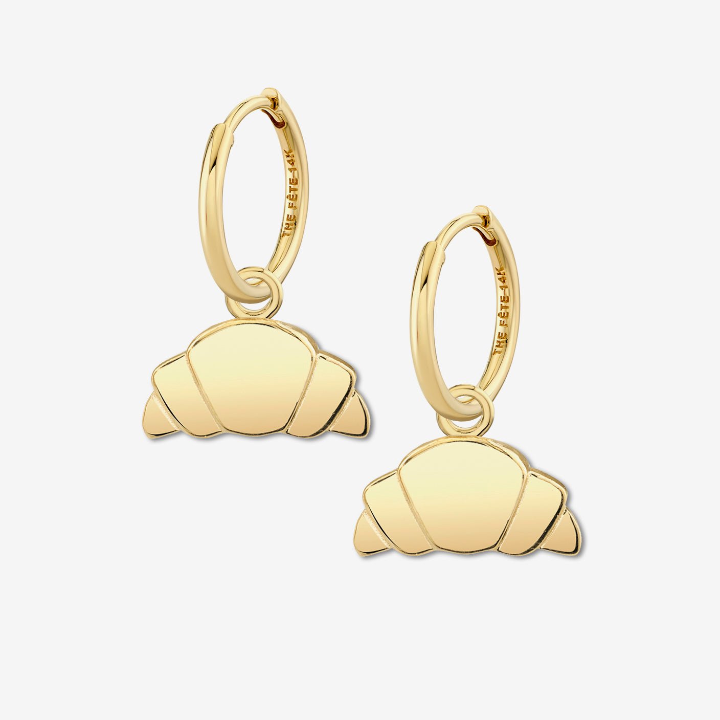CROISSANT EARRINGS - The Fête
