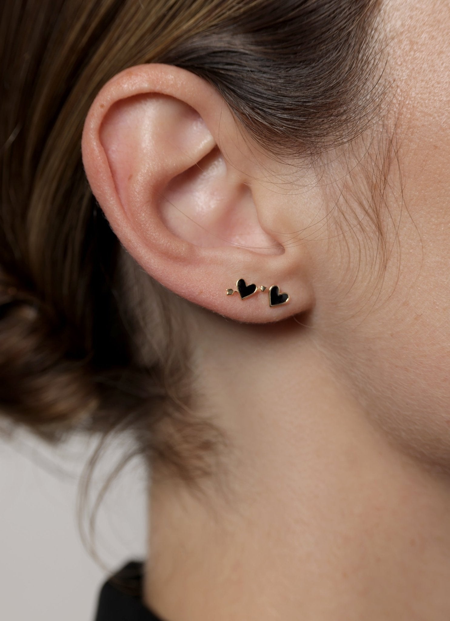 CUPID HEART STUD - The Fête