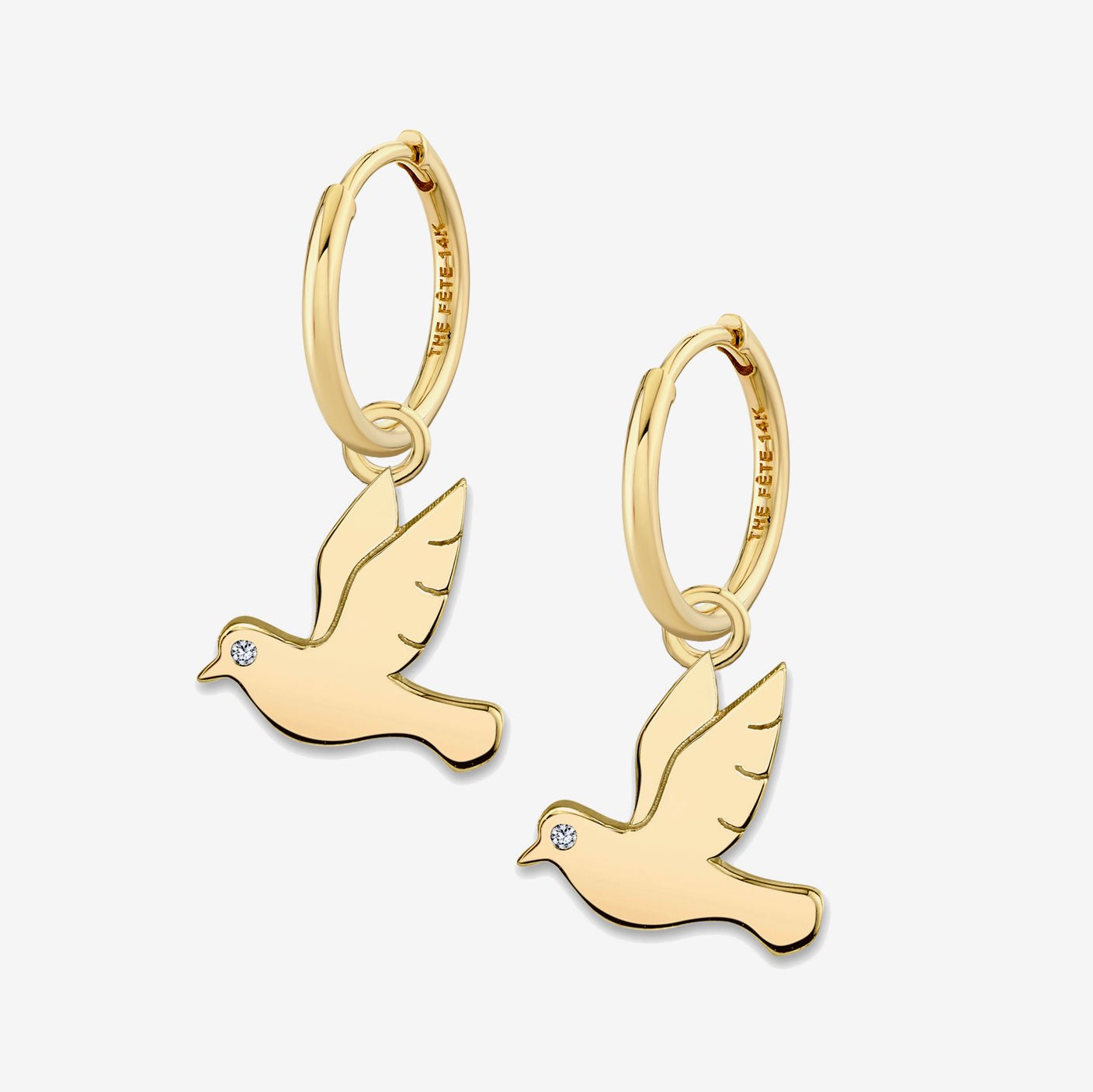 DOVE EARRINGS - The Fête
