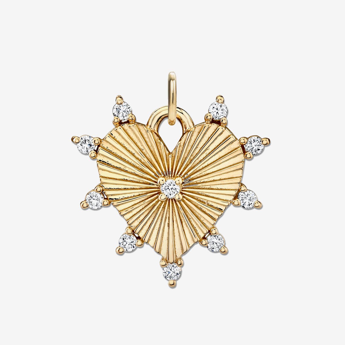 HALO HEART CHARM - The Fête
