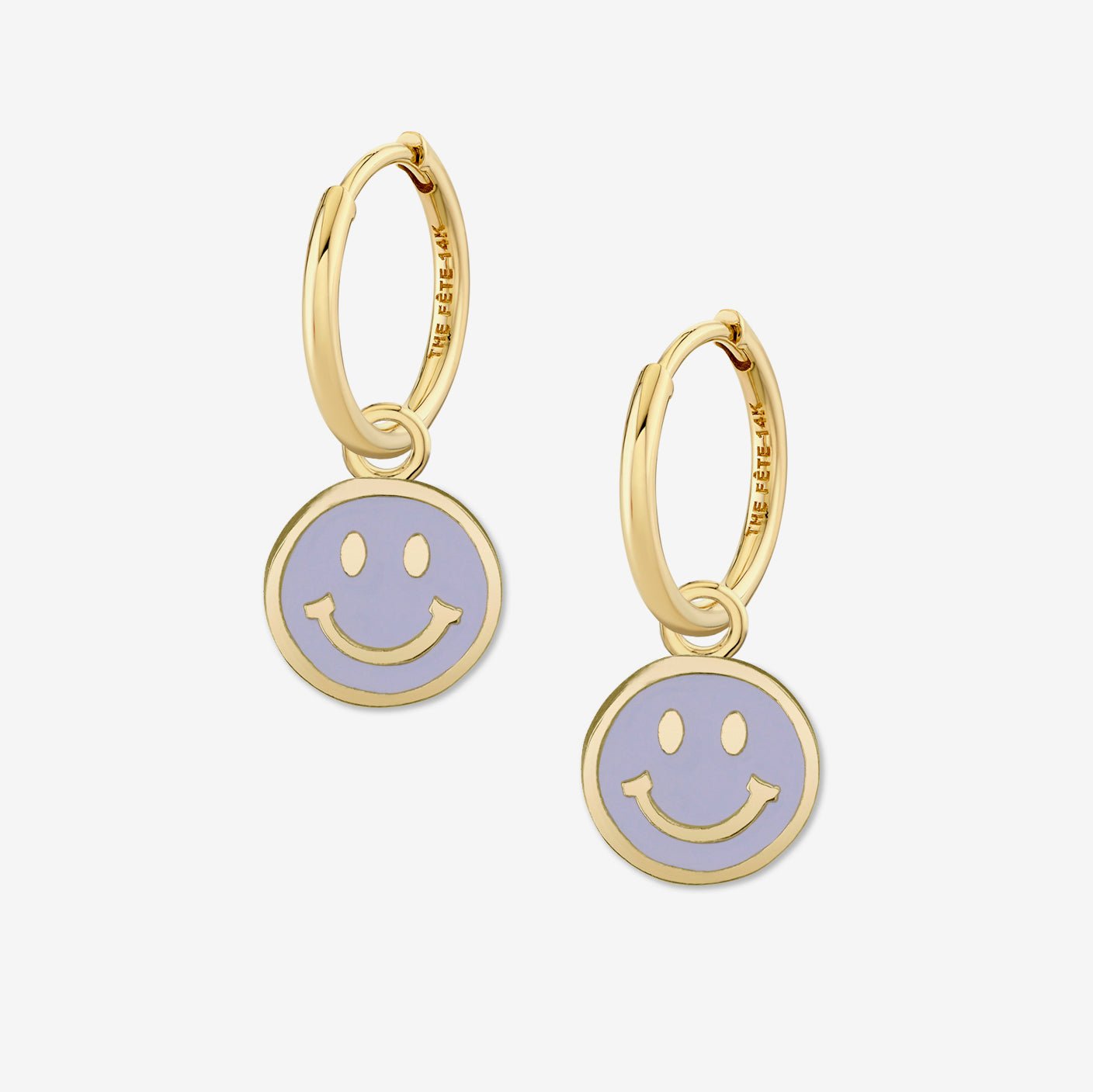 HAPPY FACE EARRINGS - The Fête