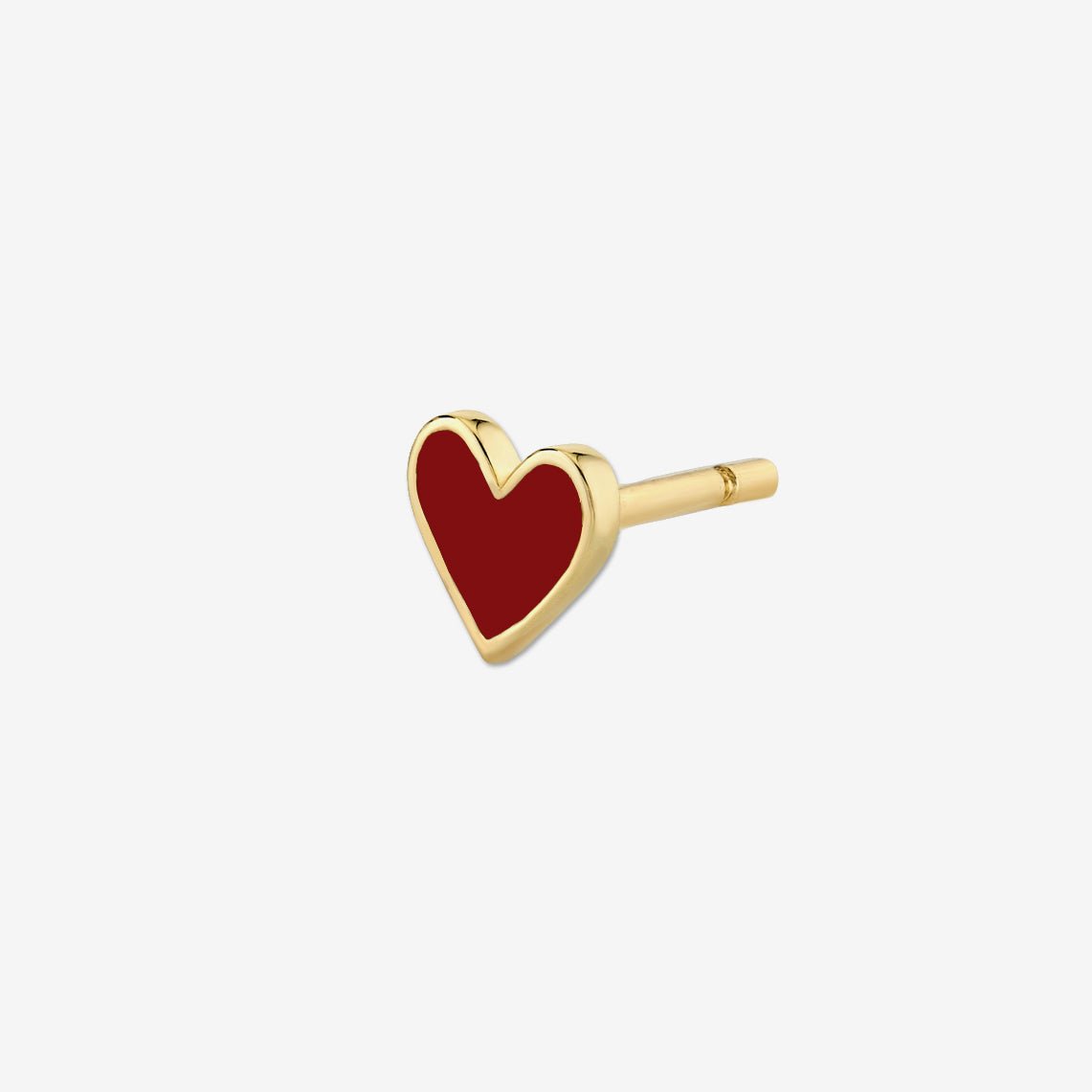 HEART STUD / RED - The Fête