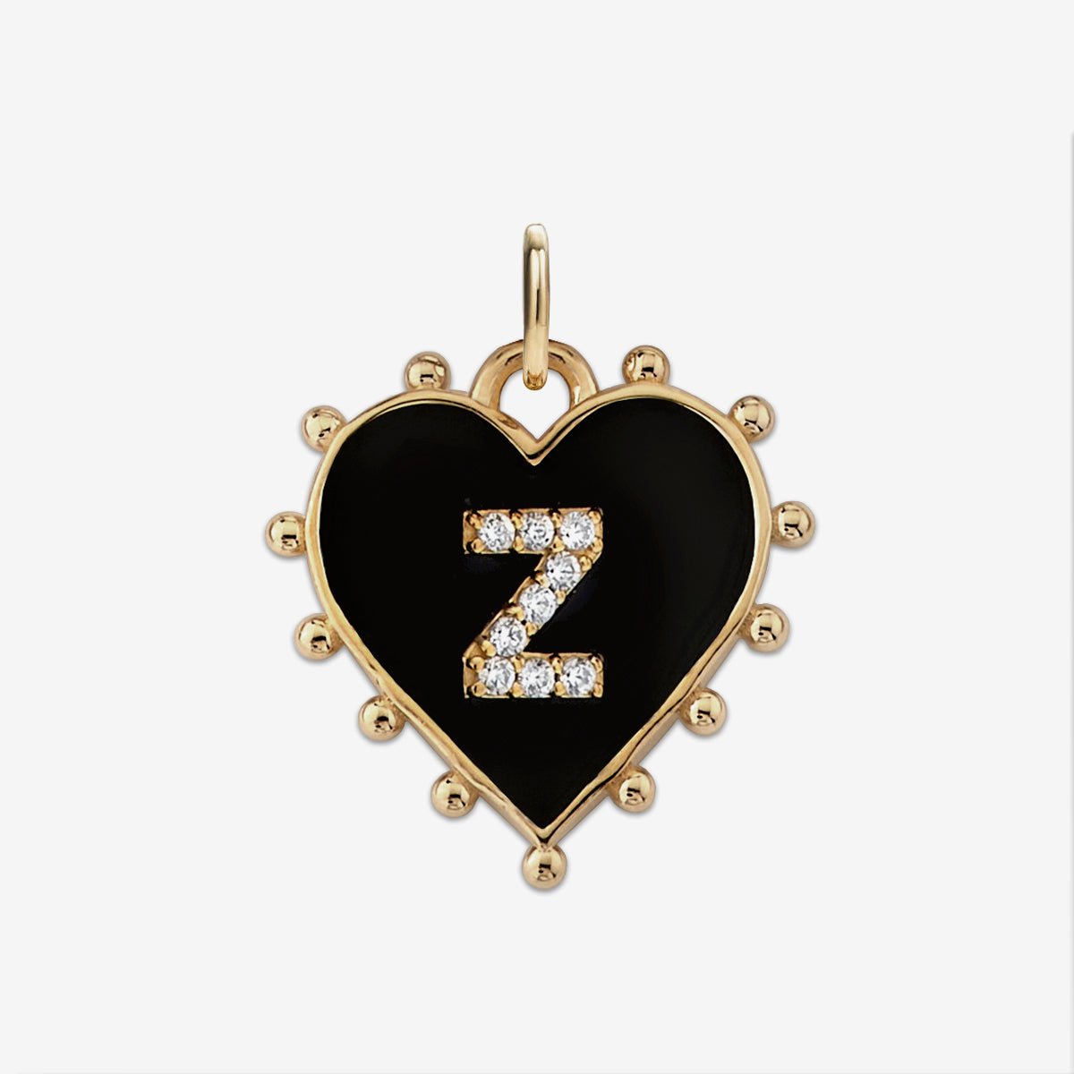 INITIAL HEART CHARM - The Fête