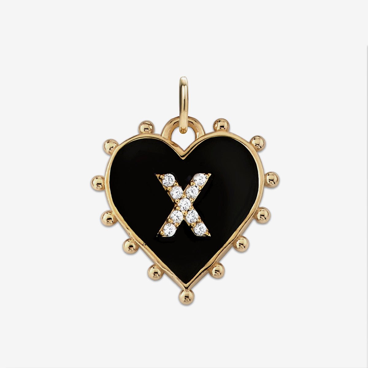 INITIAL HEART CHARM - The Fête