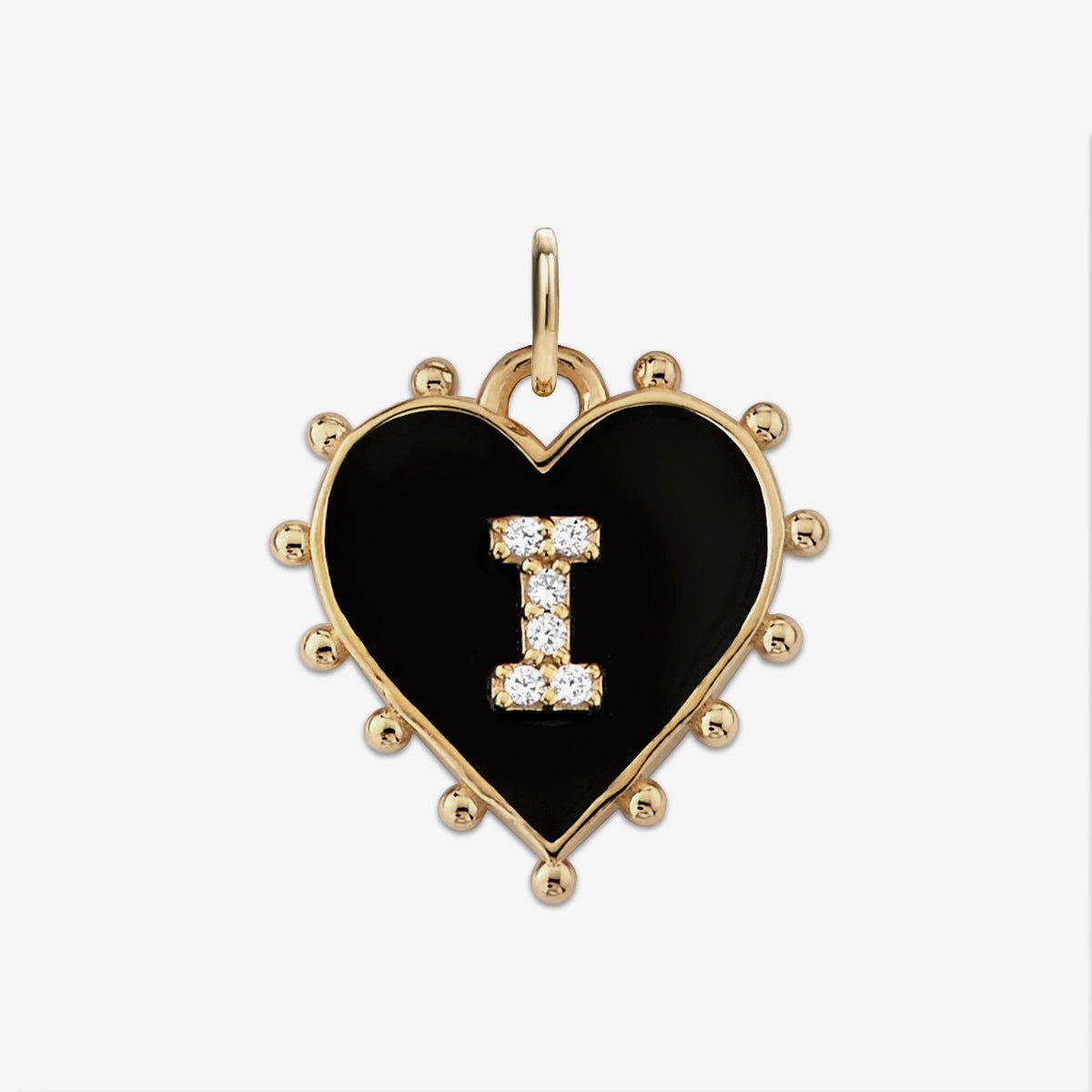 INITIAL HEART CHARM - The Fête