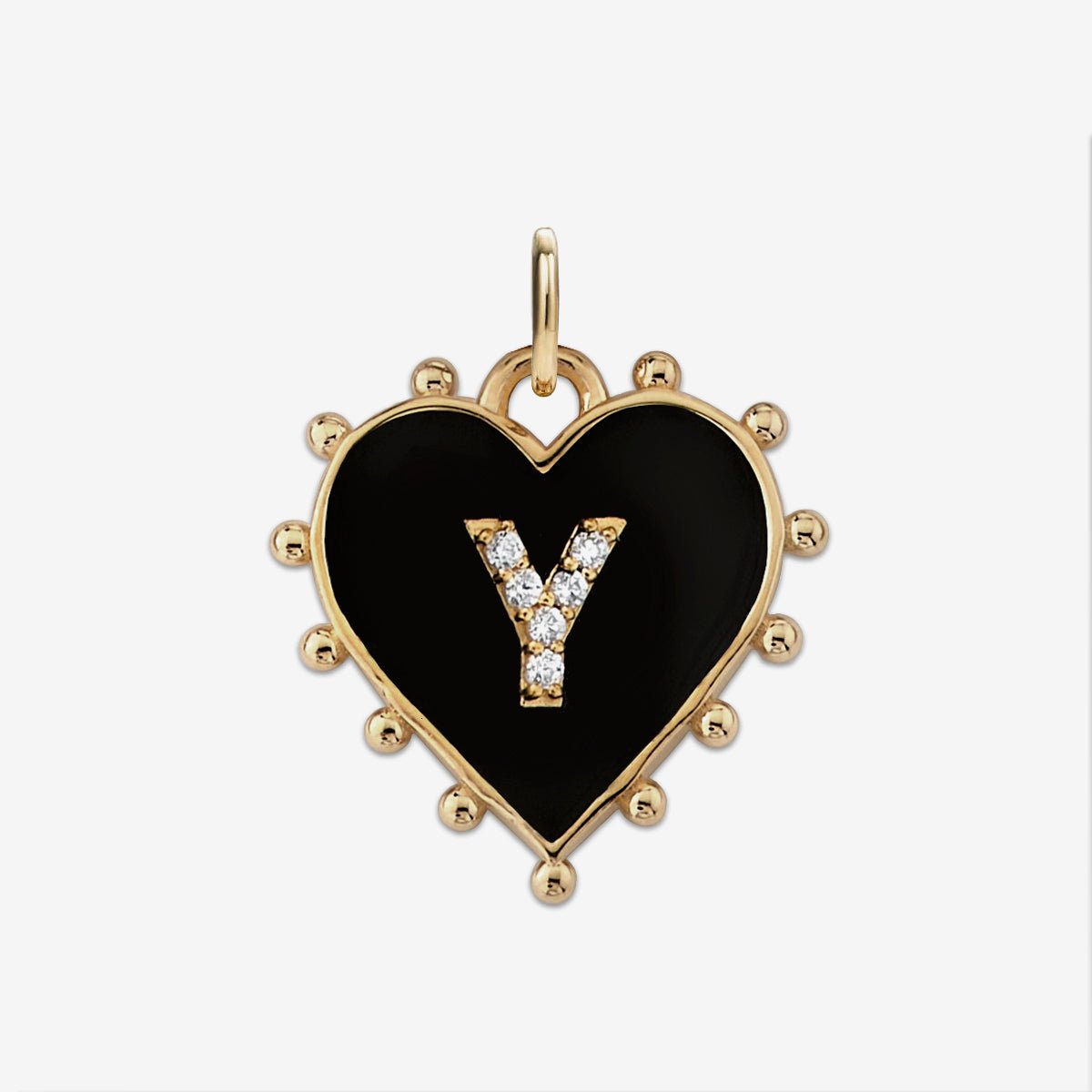 INITIAL HEART CHARM - The Fête
