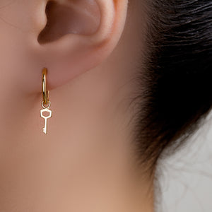 KEY EARRINGS