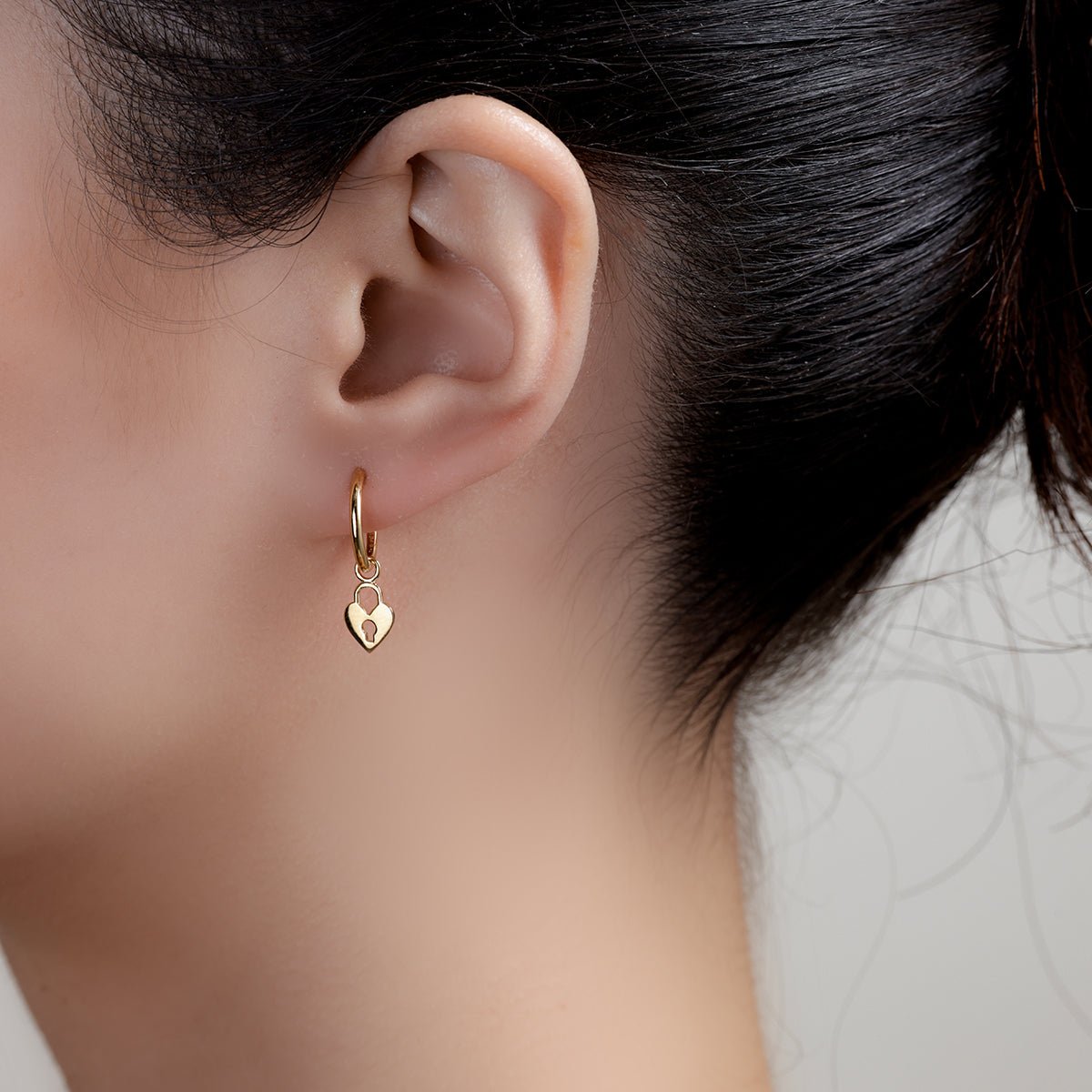 LOVE LOCK EARRINGS - The Fête