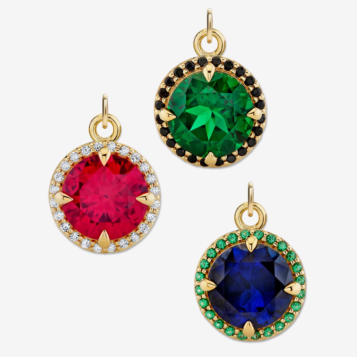 LUNAR GEMSTONE CHARMS - The Fête