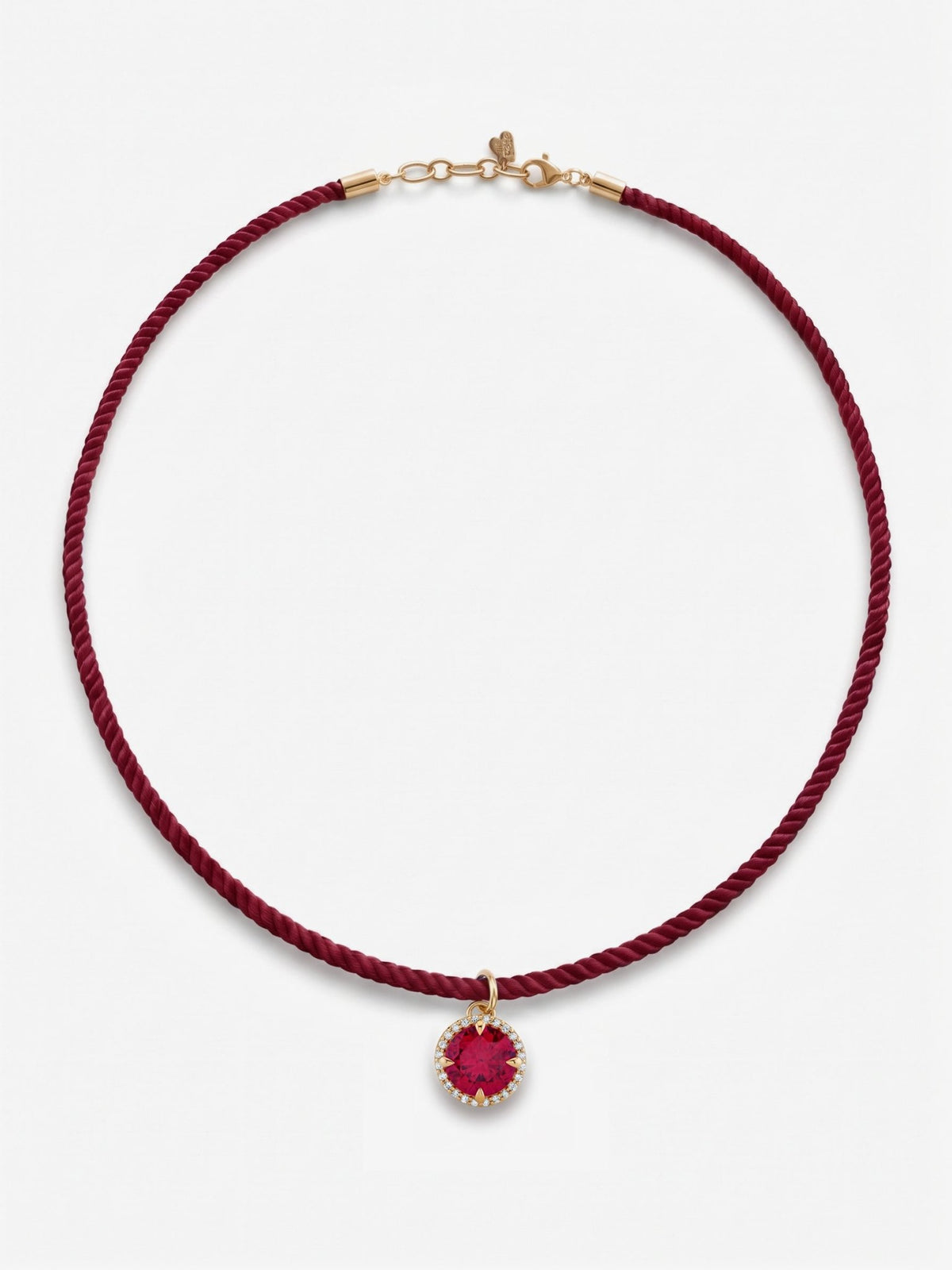 LUNAR RUBY NECKLACE - The Fête
