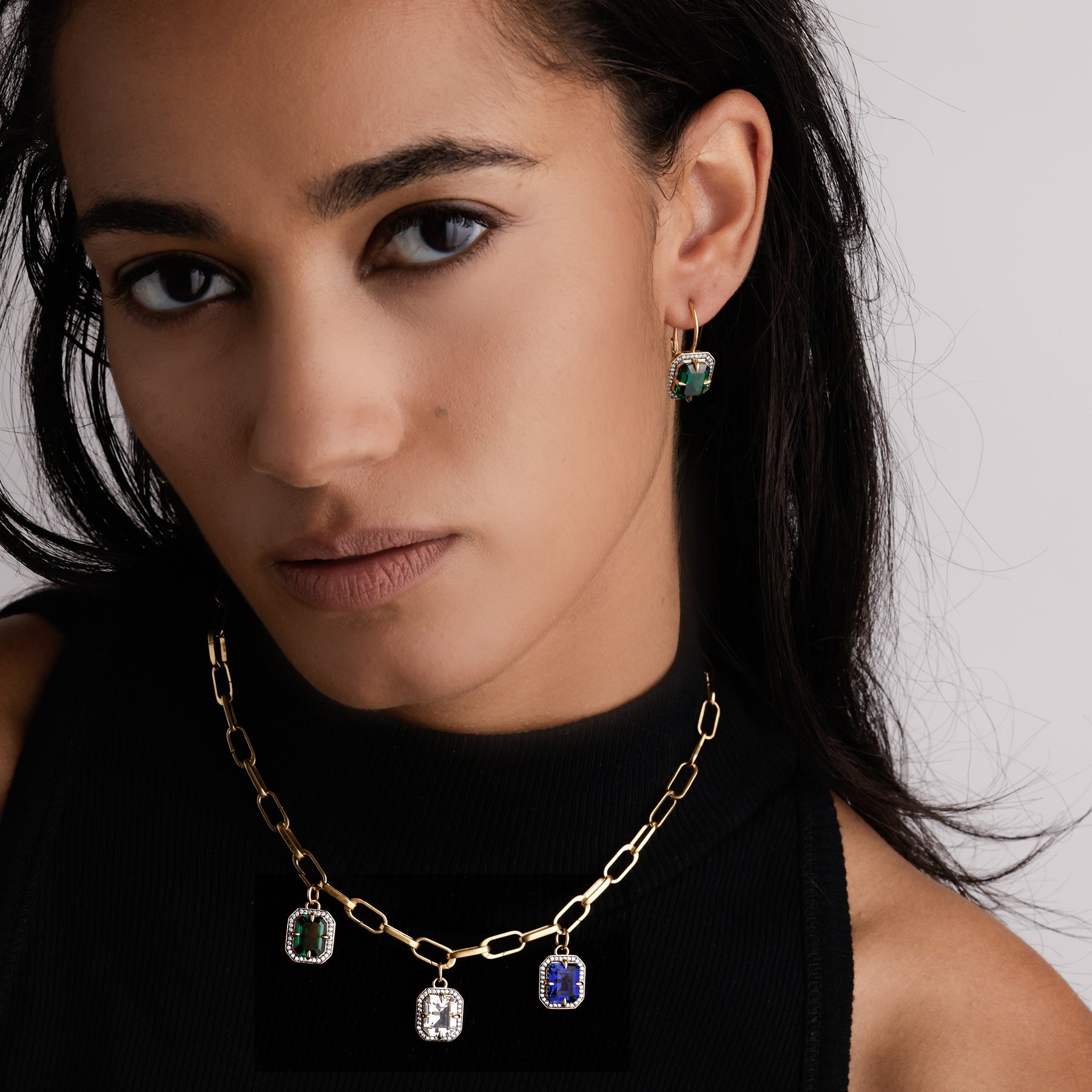 MOJAVE CHARM / LAB BLUE SAPPHIRE - The Fête