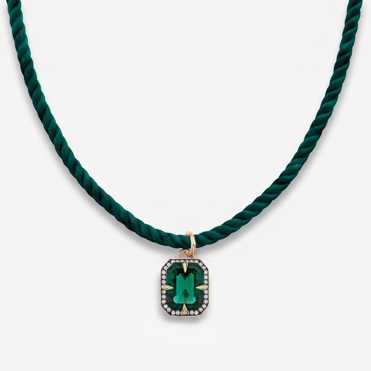 MOJAVE EMERALD NECKLACE - The Fête