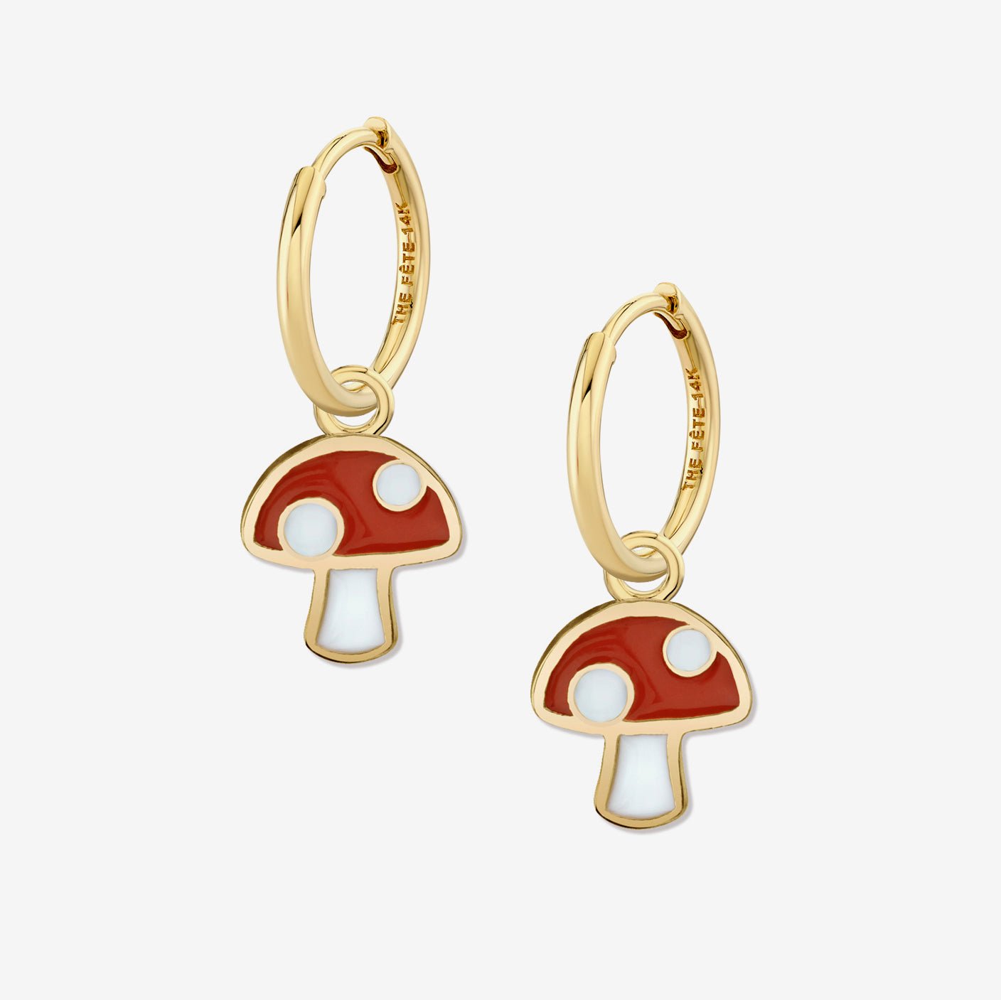 MUSHROOM EARRINGS - The Fête