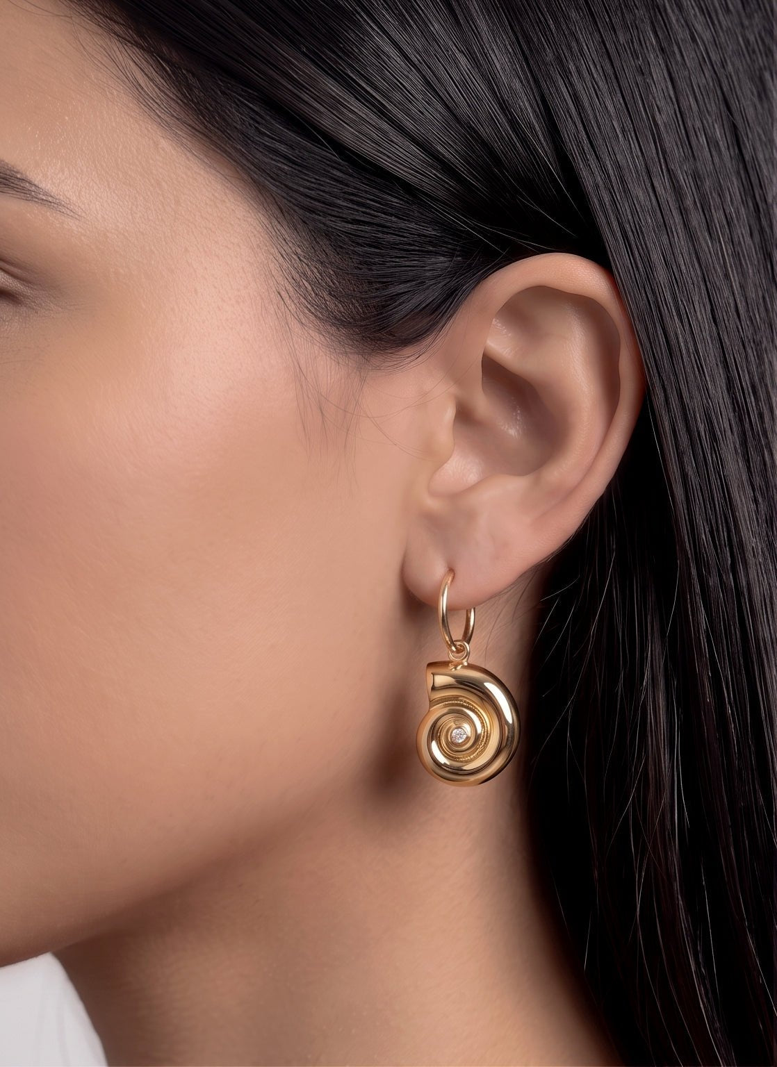 NAUTILUS EARRINGS - The Fête