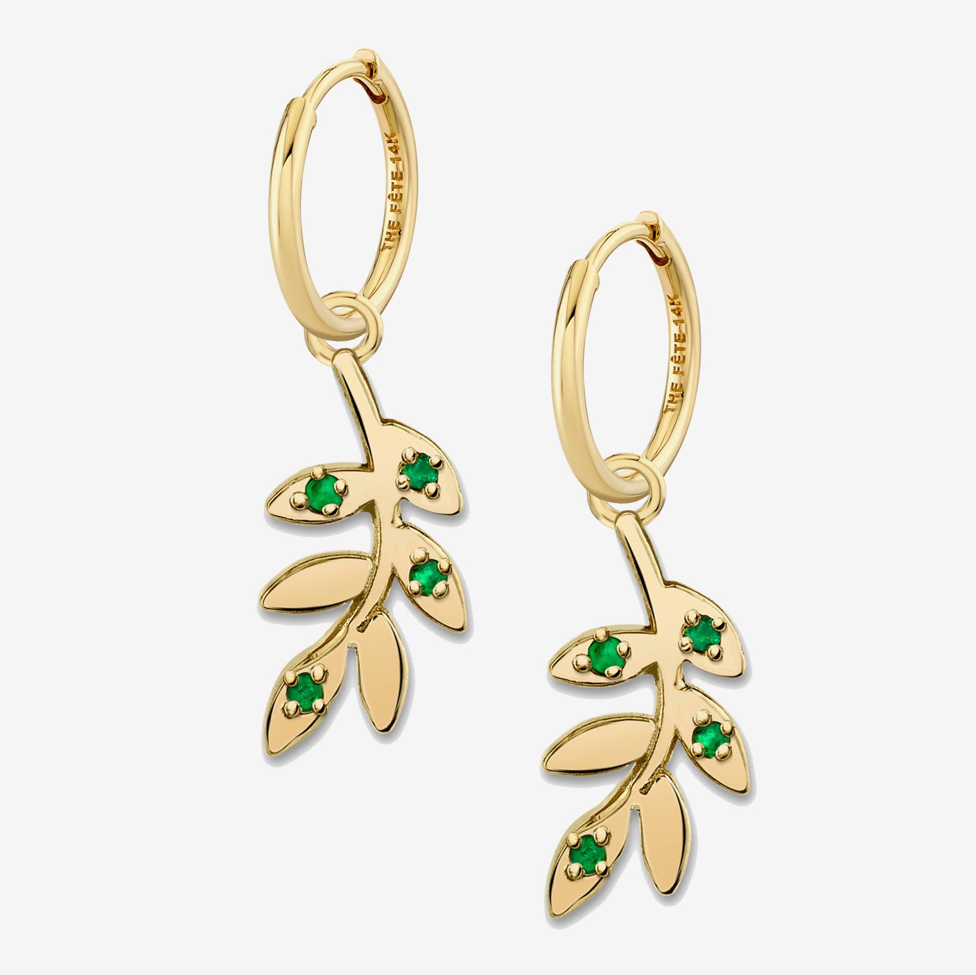 OLIVE BRANCH EARRINGS - The Fête