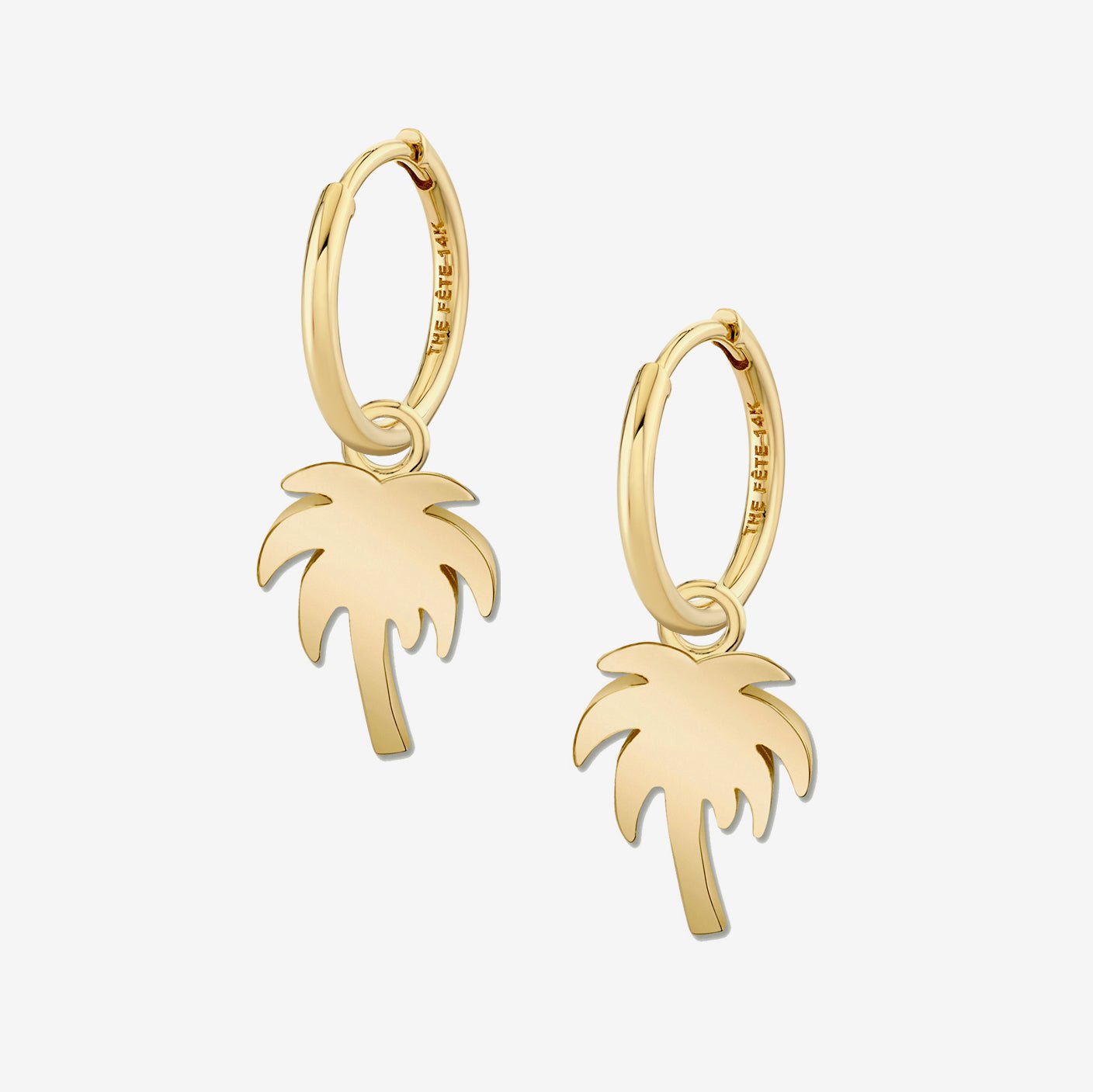 PALM TREE EARRINGS - The Fête
