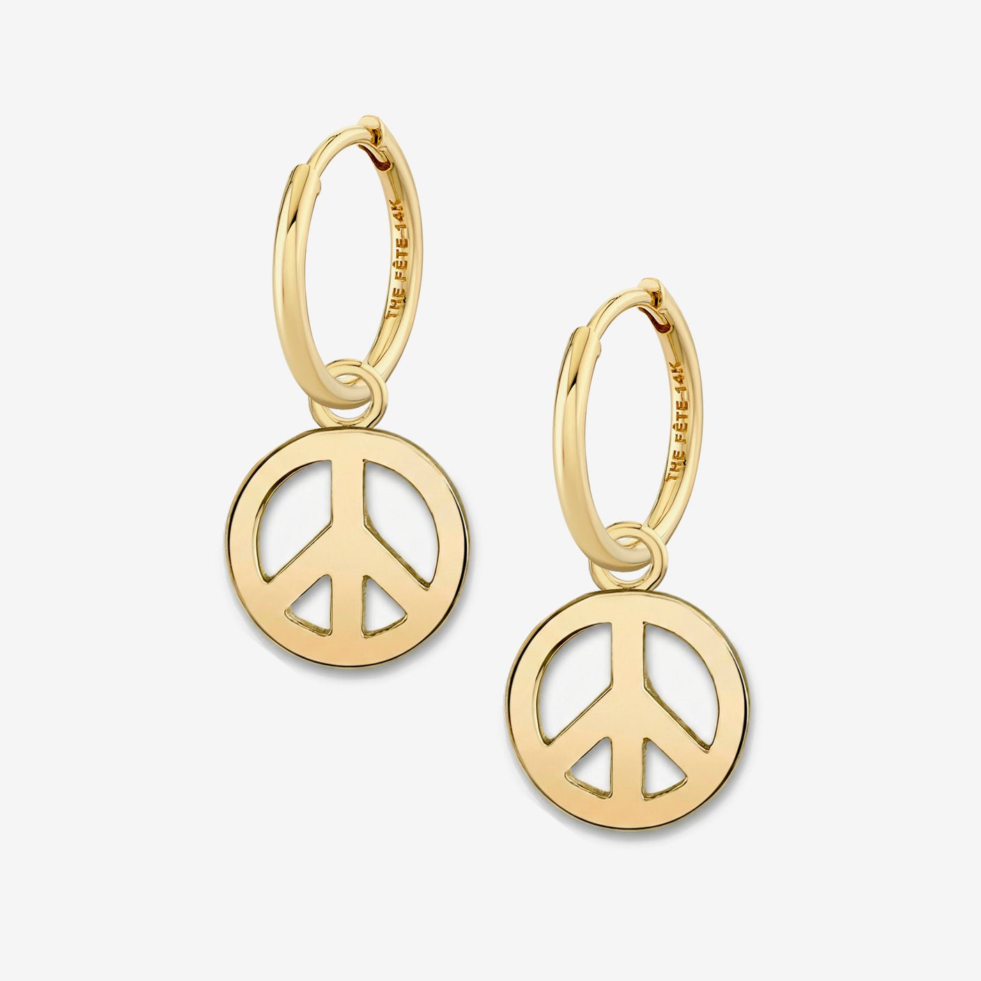 PEACE EARRINGS - The Fête