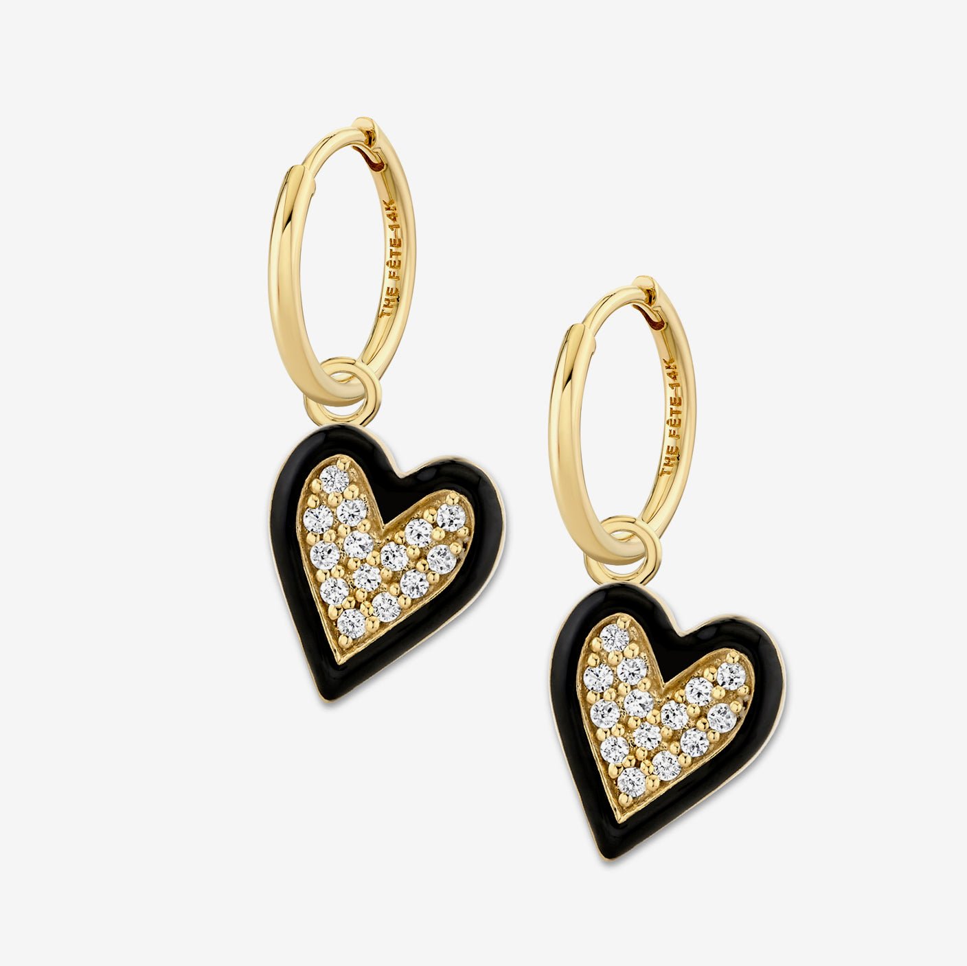 RADIANT HEART EARRINGS - The Fête