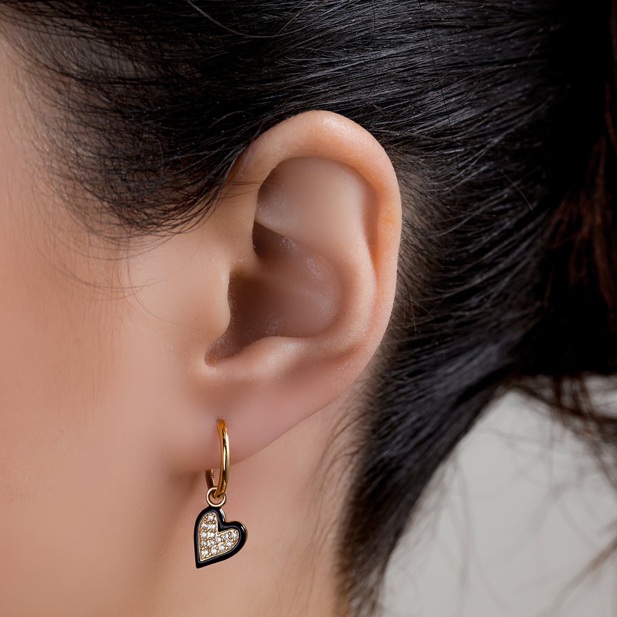 RADIANT HEART EARRINGS - The Fête