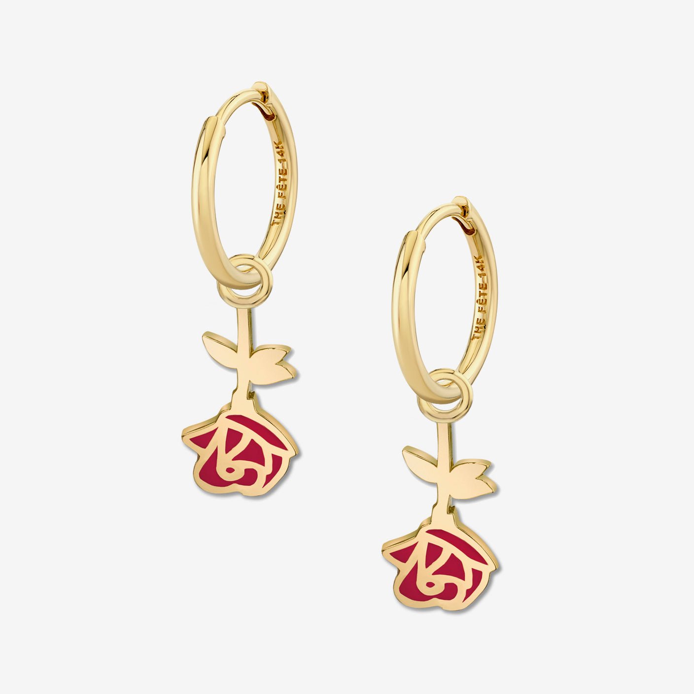 ROSE EARRINGS - The Fête