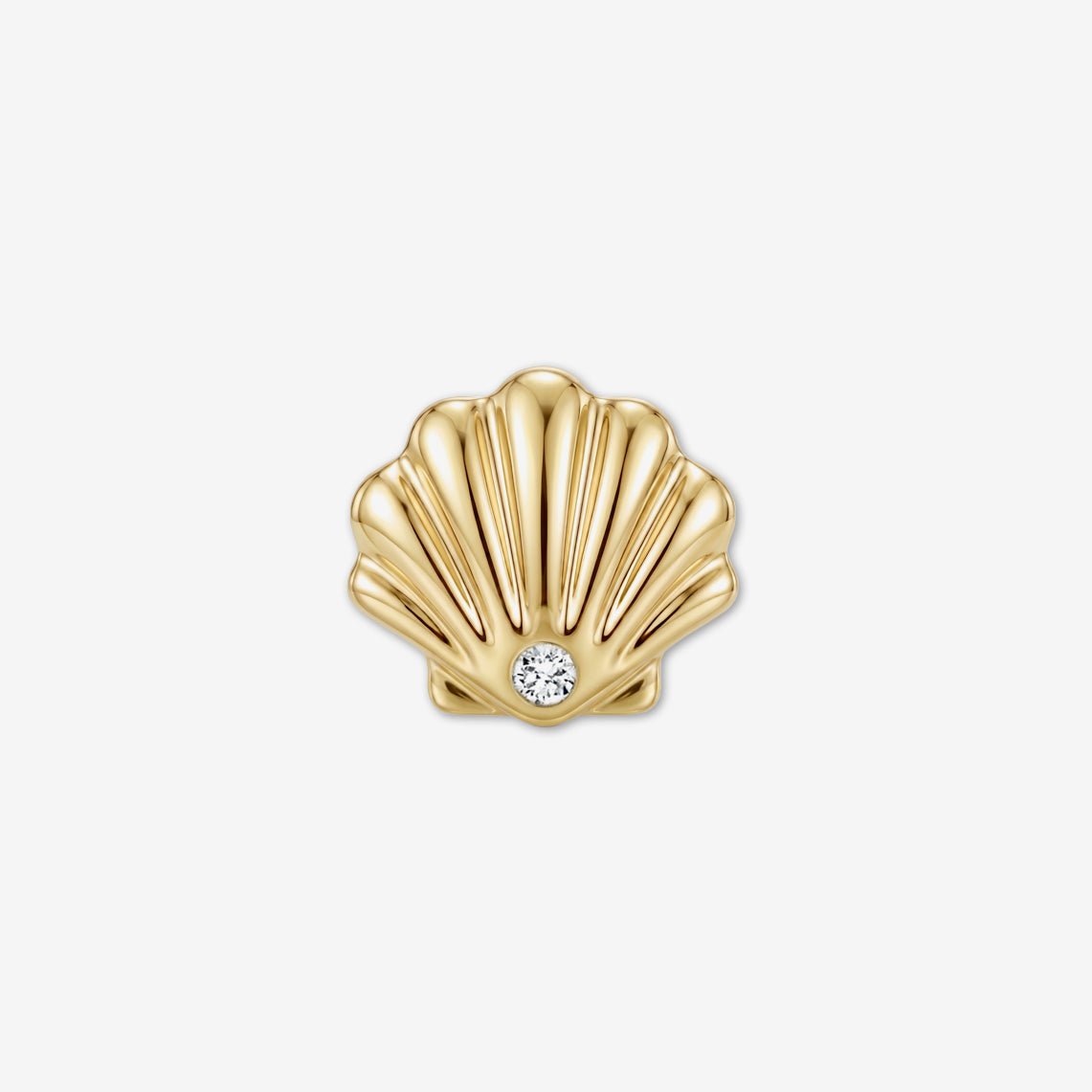 SHELL STUD / DIAMOND - The Fête