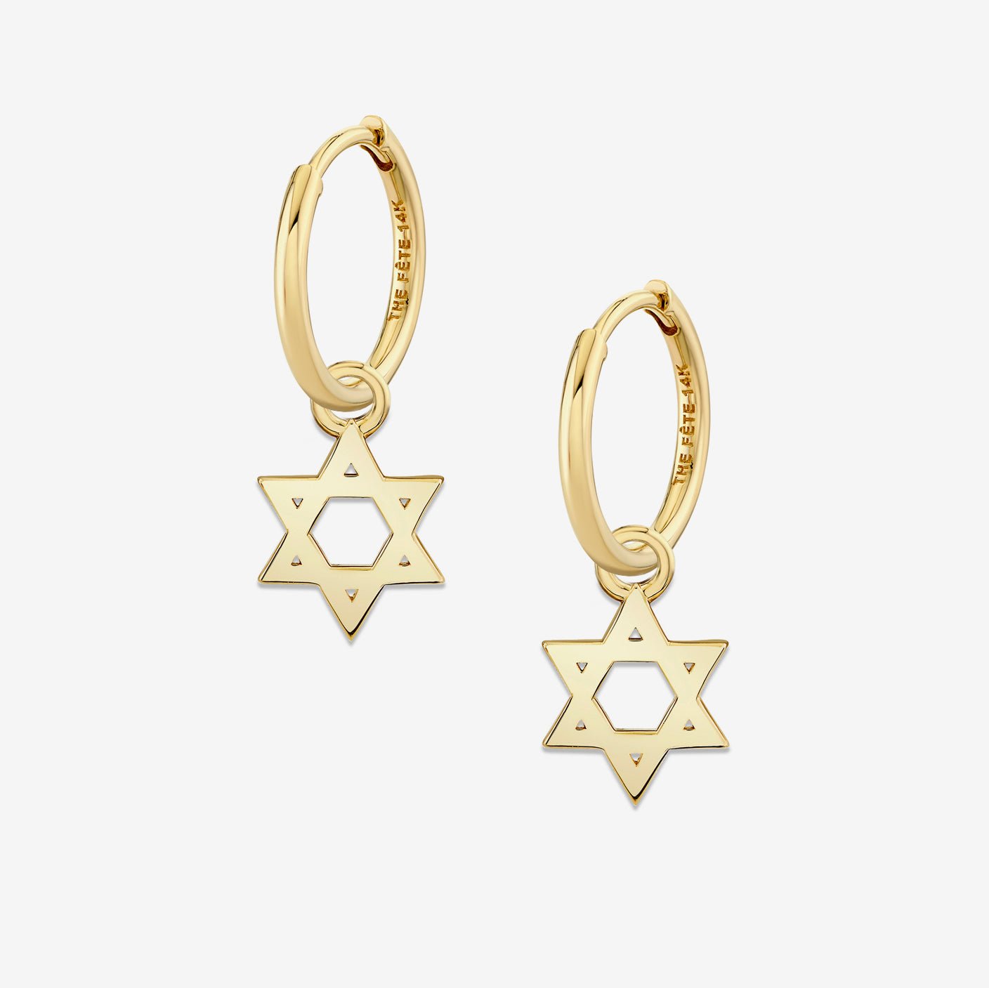 STAR OF DAVID EARRINGS - The Fête