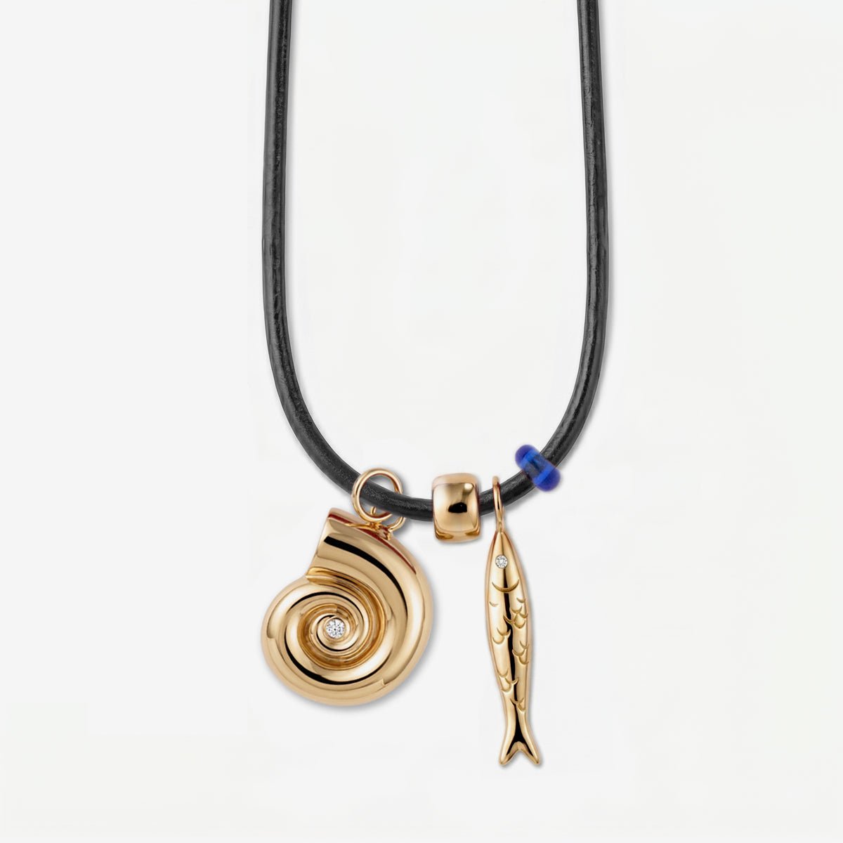 THE BIARRITZ NECKLACE / BLACK - The Fête