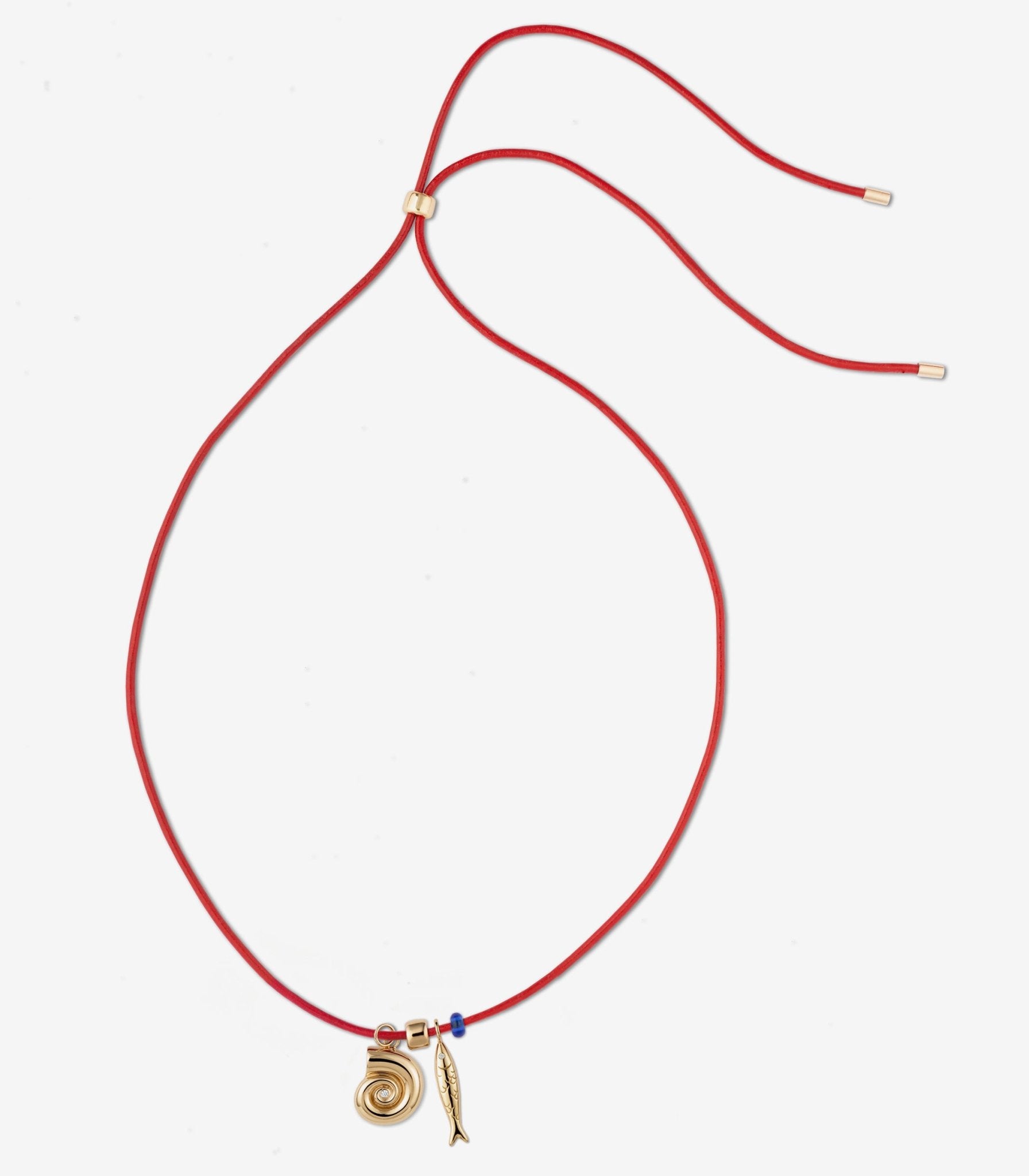THE BIARRITZ NECKLACE / RED - The Fête