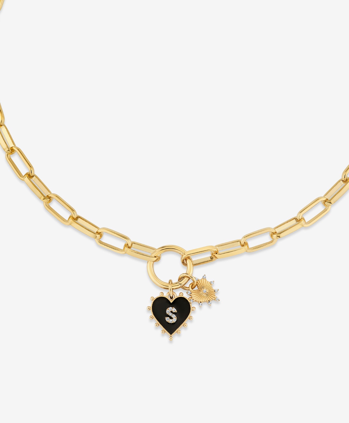 THE CIRCLE LINK NECKLACE - The Fête