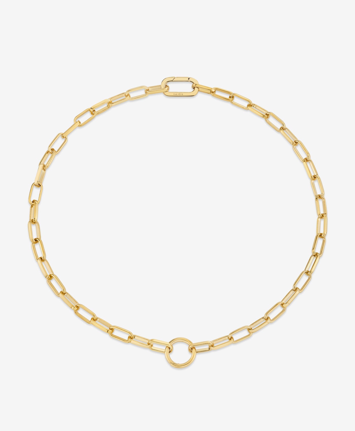 THE CIRCLE LINK NECKLACE - The Fête