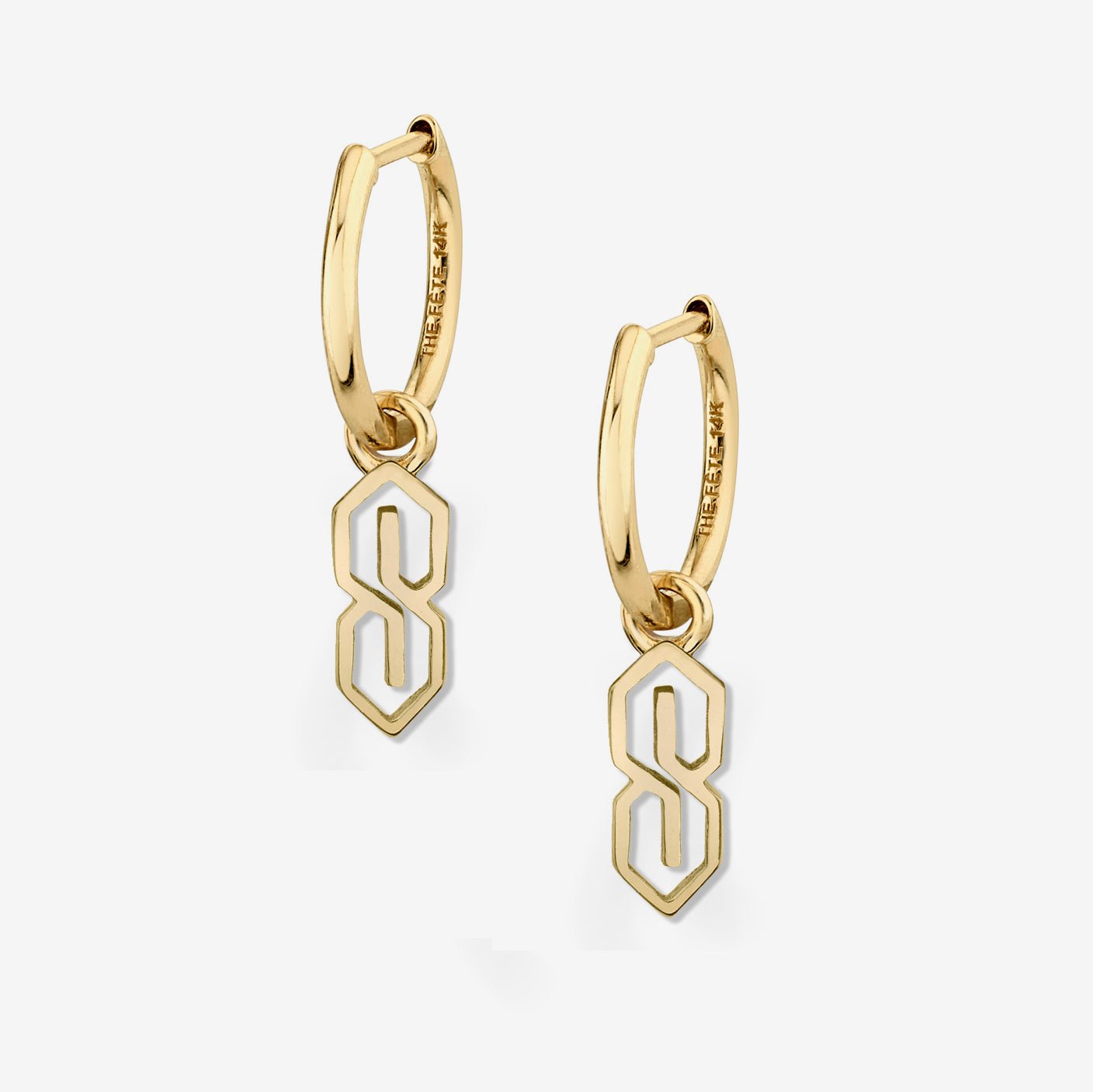 THE COOL "S" EARRINGS - The Fête