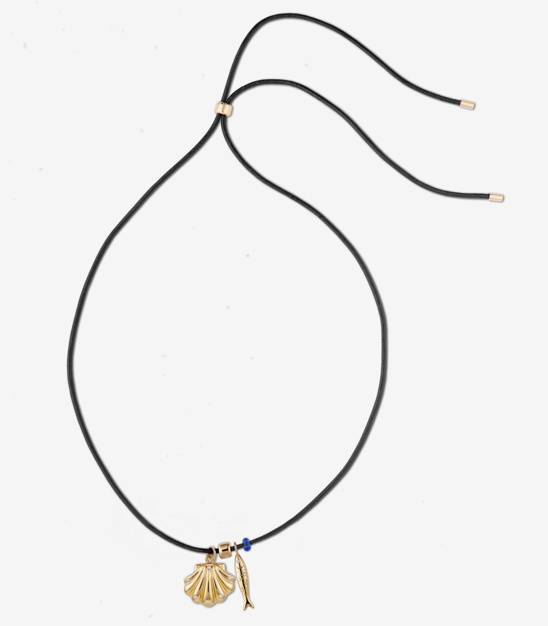 THE CORSICA NECKLACE / BLACK - The Fête