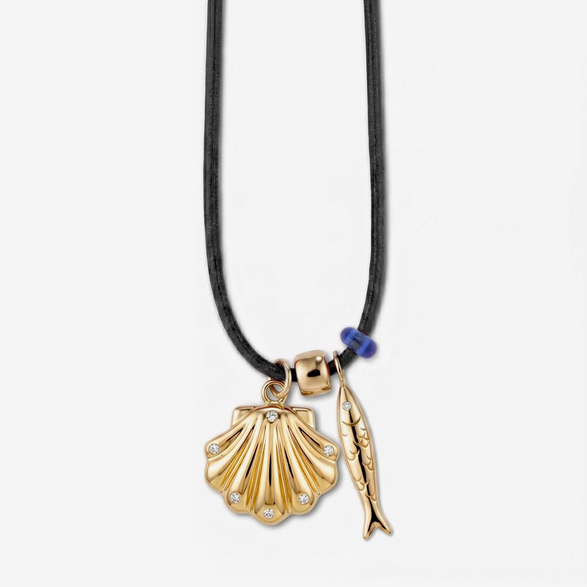 THE CORSICA NECKLACE / BLACK - The Fête